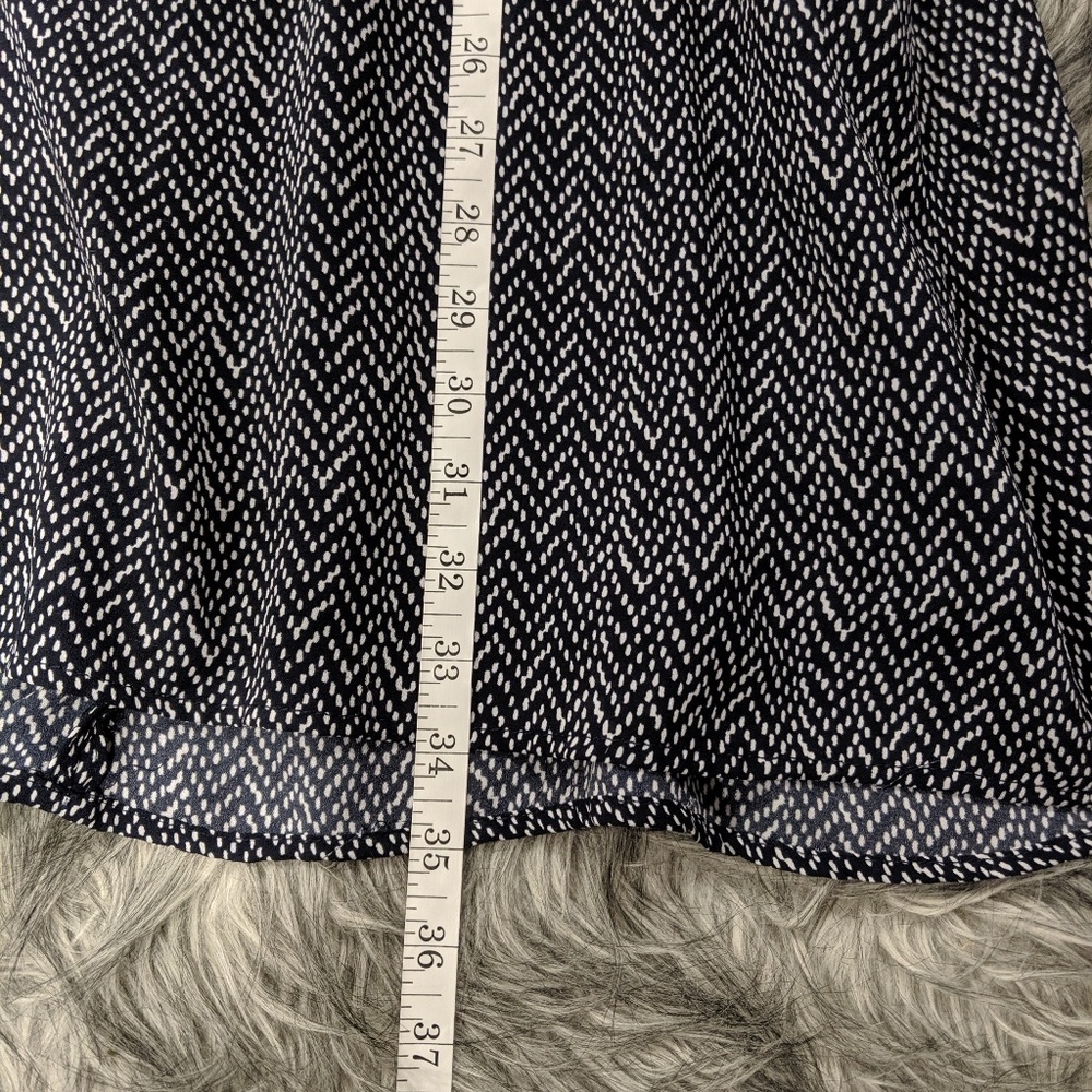 SOLD💙Gap sleeveless shift dress, navy/white dots - Picture 8 of 8
